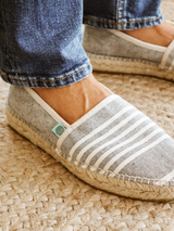 MARKUS CANVAS STRIPES NAVY
