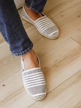 MARKUS CANVAS STRIPES NAVY