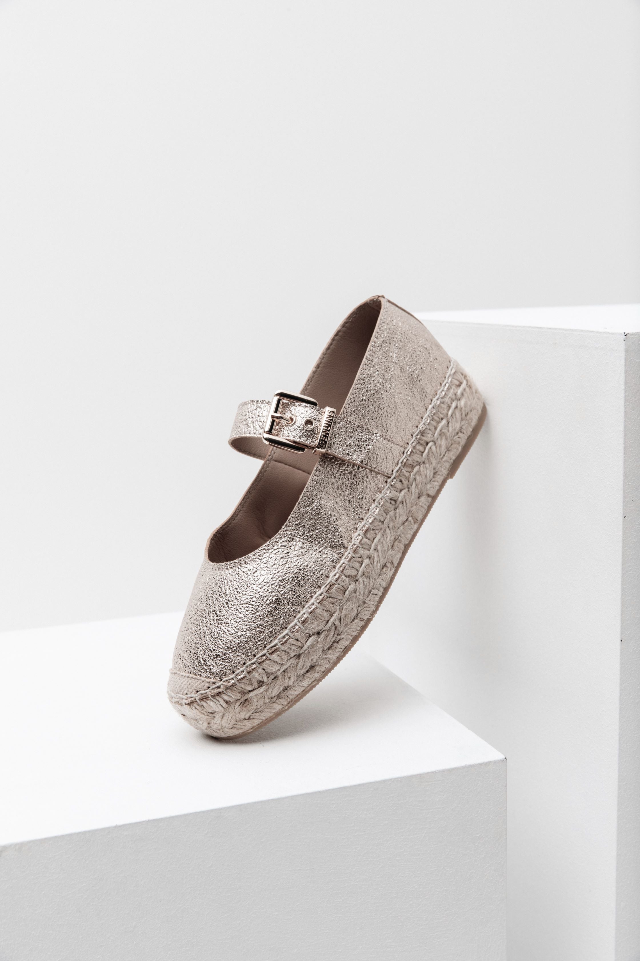 MARZA LEATHER SILVER