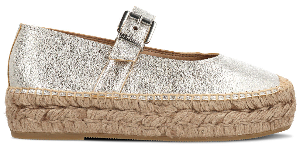 MARZA LEATHER SILVER