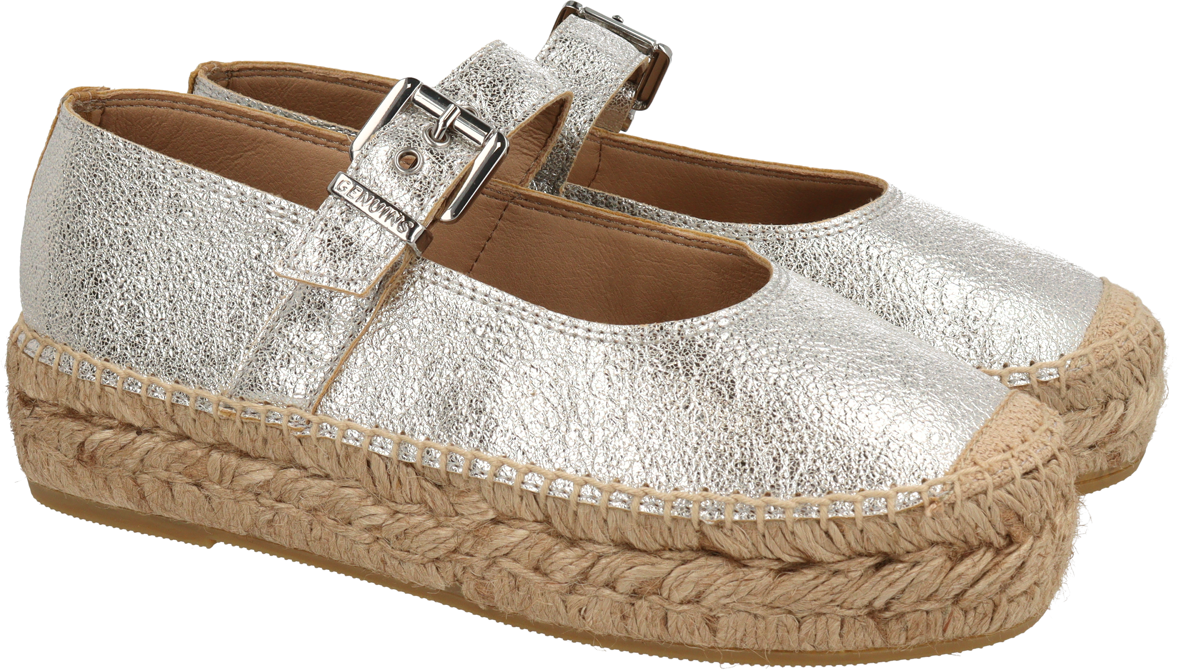 MARZA LEATHER SILVER