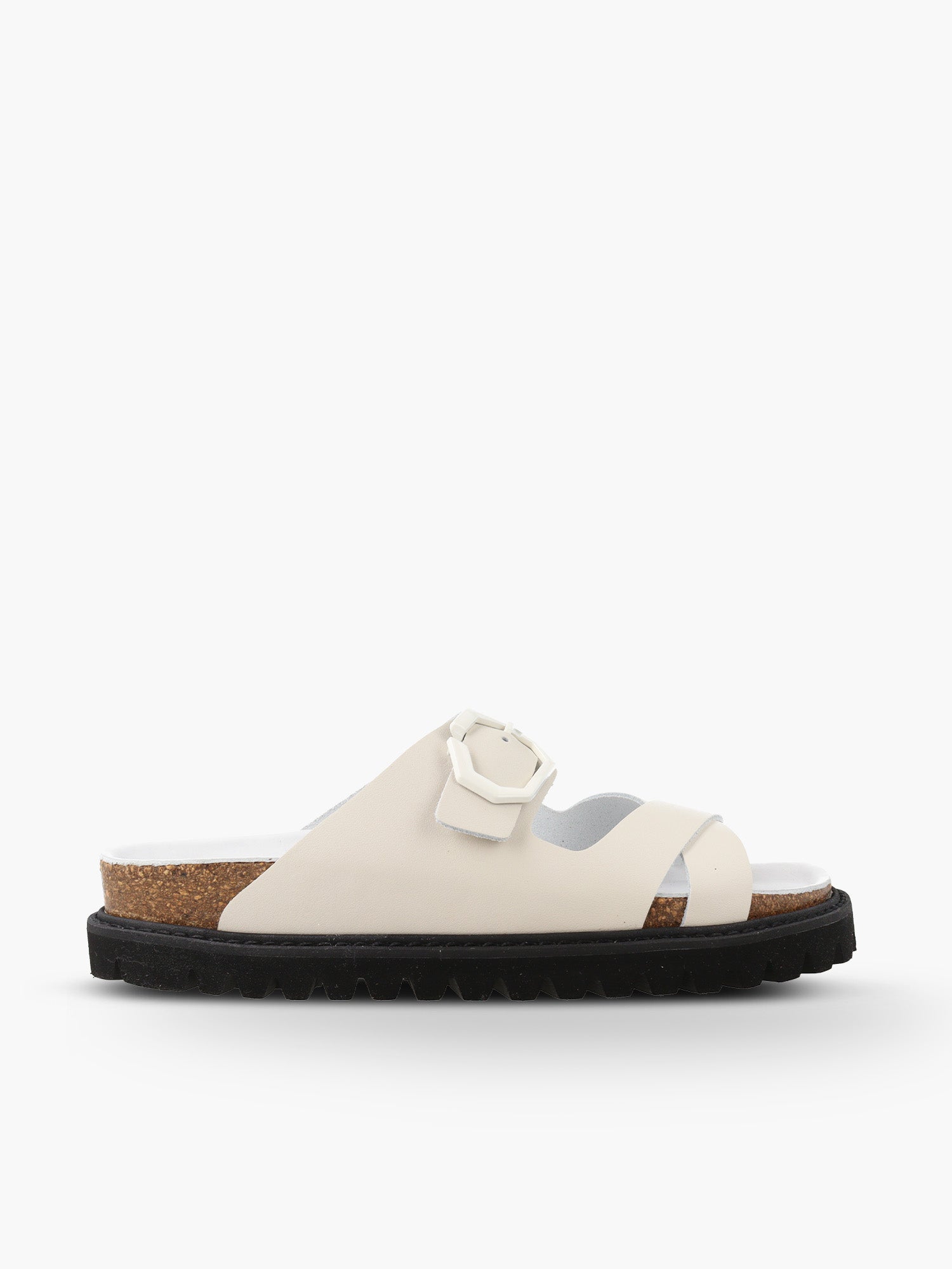 GEORGINA LEATHER OFF WHITE