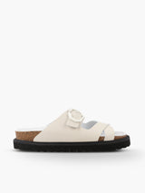 GEORGINA LEATHER OFF WHITE