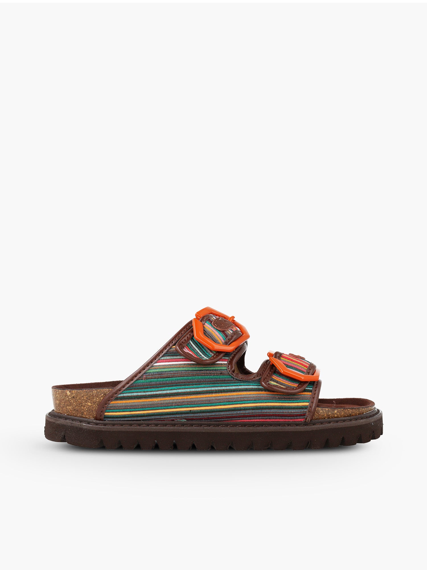 GALIA VEGAN STRIPES ORANGE