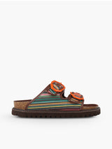 GALIA VEGAN STRIPES ORANGE