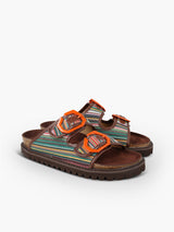 GALIA VEGAN STRIPES ORANGE