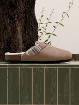 RIVA VELOUR WOOL TAUPE