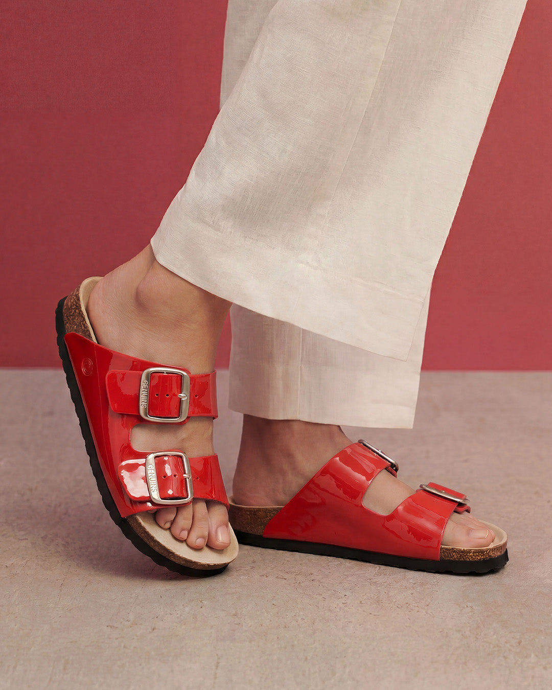 HONOLULU VEGAN CHAROL RED