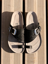 ELEMI OILED LEATHER BLACK