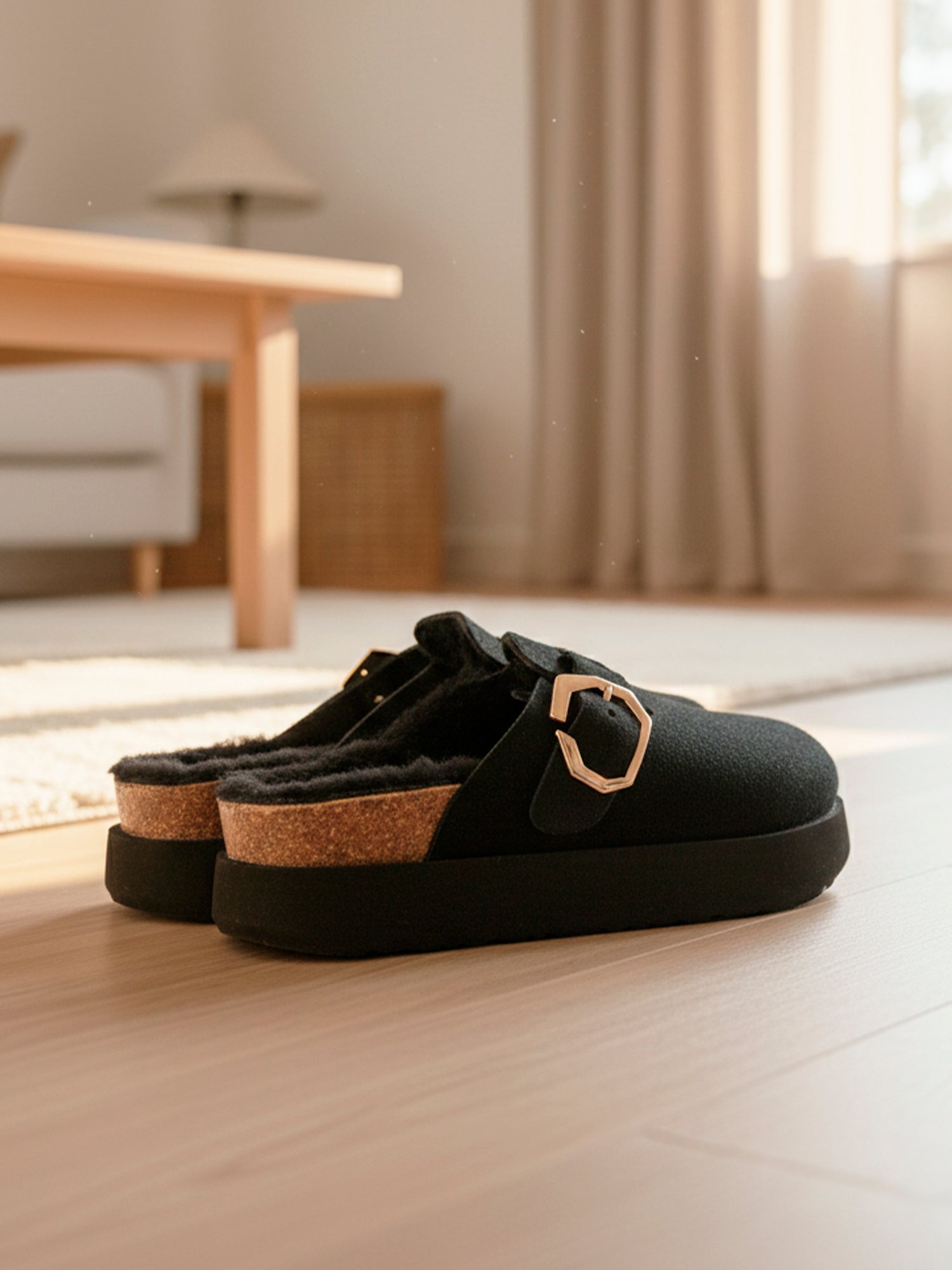 INDIANA VELOUR WOOL BLACK