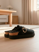 INDIANA VELOUR WOOL BLACK